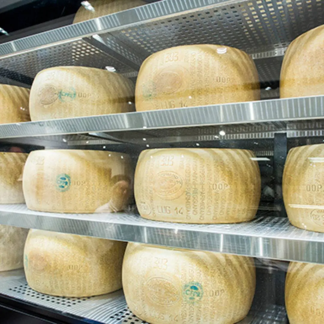 Parmigiano Reggiano heads