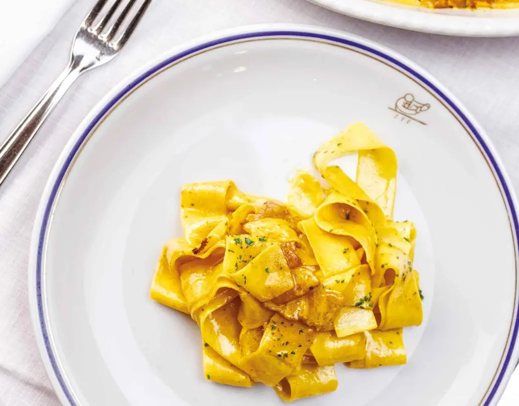 Cipriani egg pasta cooked