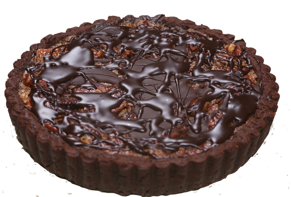 Phipps Blackbottom Pecan Flan 8"