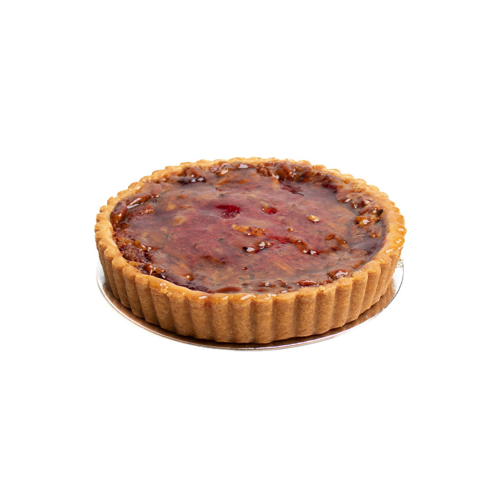 PHIPPS CRANBERRY PECAN FLAN 8"