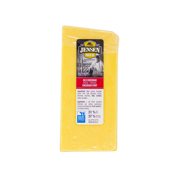 Jensen's Old White Cheddar 0.65lb