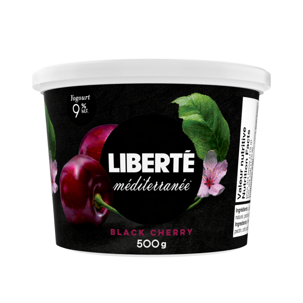 Liberte Med Blk And Chy Yogurt 500g
