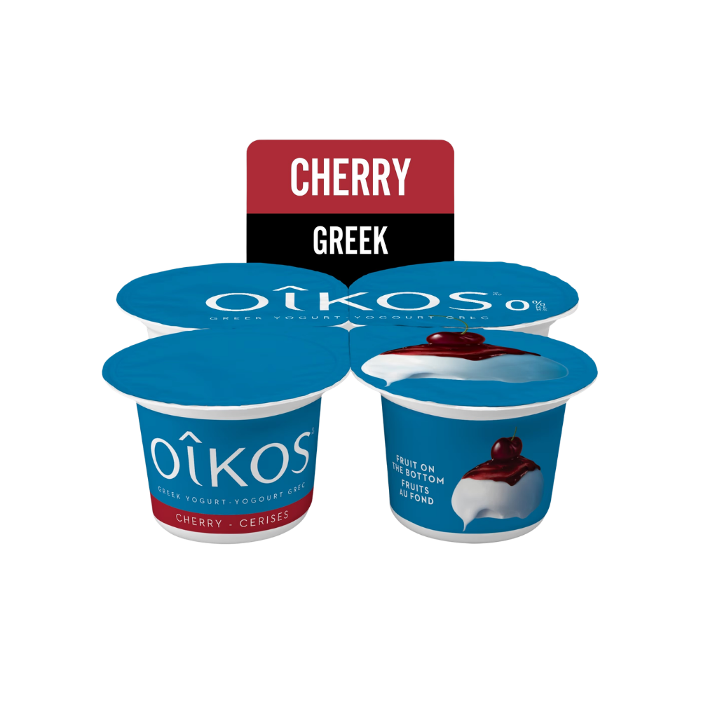 Oikos Cherry Greek Yogurt 4X100G