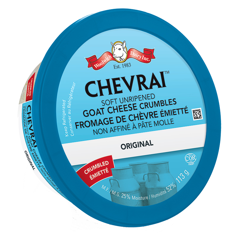 Chevrai Goat Cheese Crumbles 113G