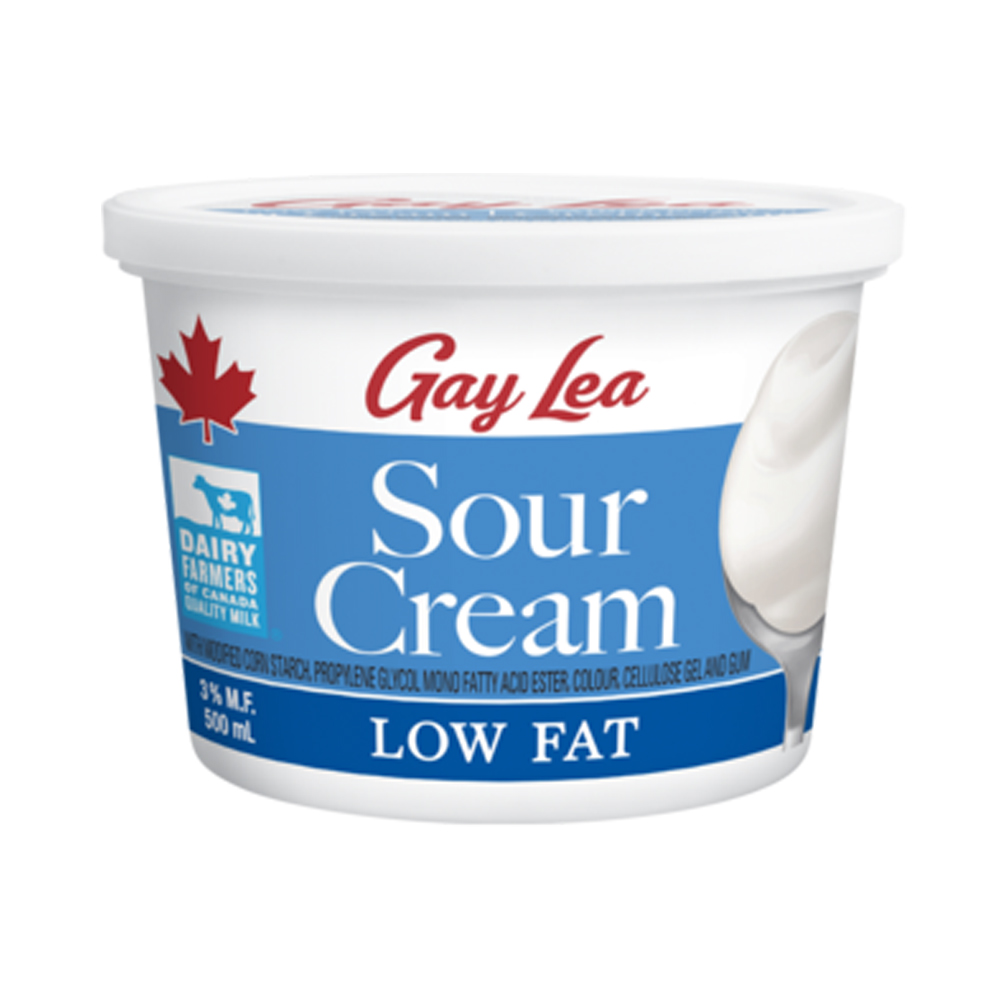 Gay Lea Light Sour Cream 500Ml
