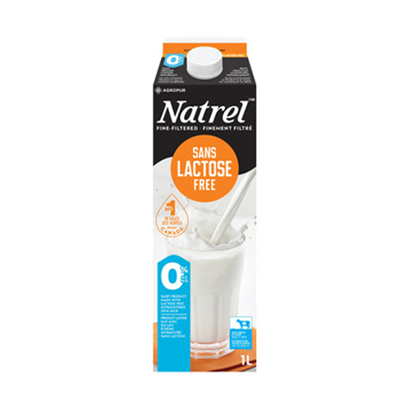 Natrel 0% Lactose Free Milk 1L
