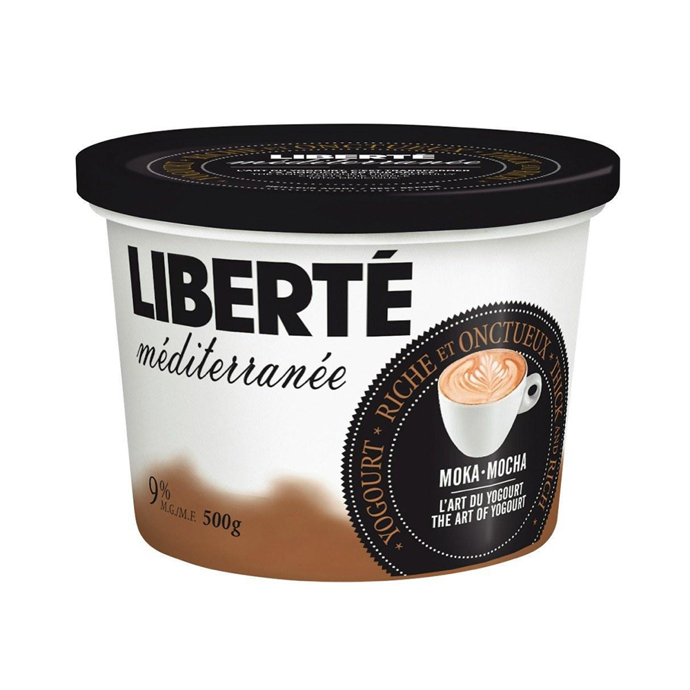 Liberte 9% Mocha Yogurt 500G