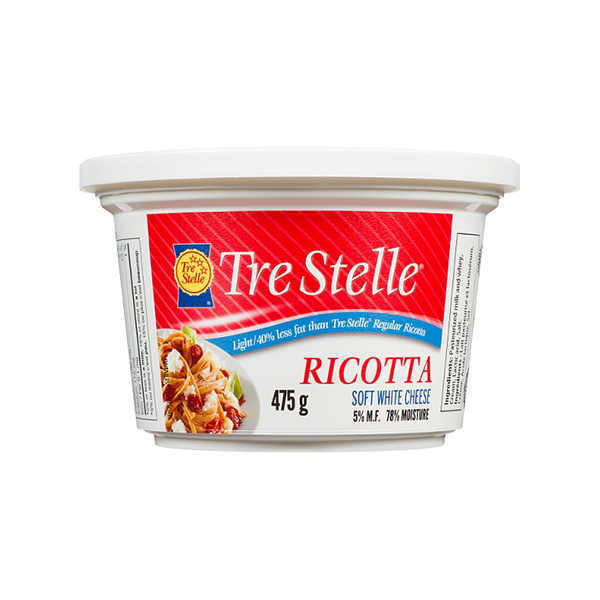 Tre Stelle Light Ricotta 475G