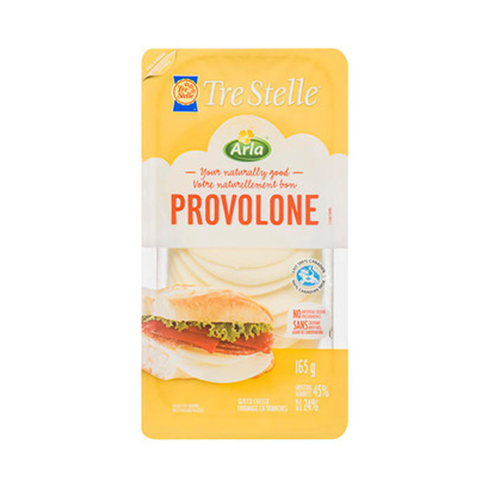 TRE STELLE PROVOLONE SLICES 165G