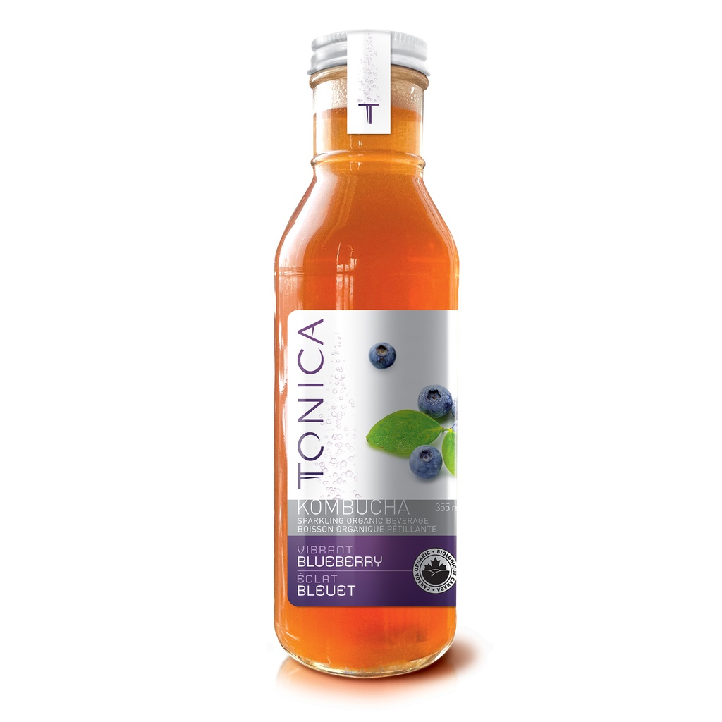 Tonica Blueberry Kombucha 355Ml