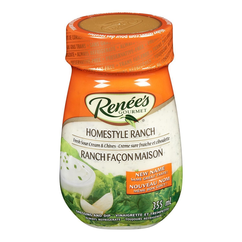 Renée's Homestyle Ranch Dressing 355ml