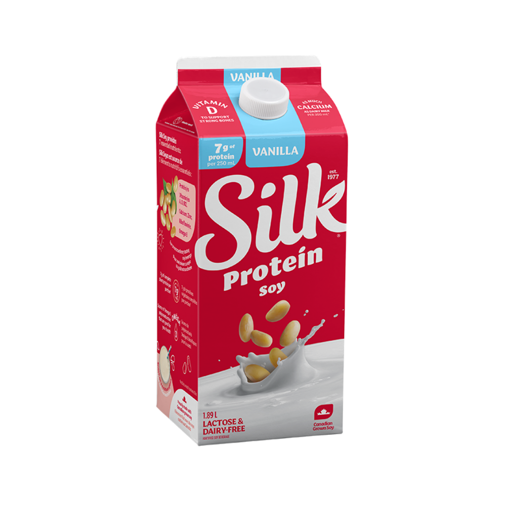 Silk Vanilla Soy Bev 1.89lt