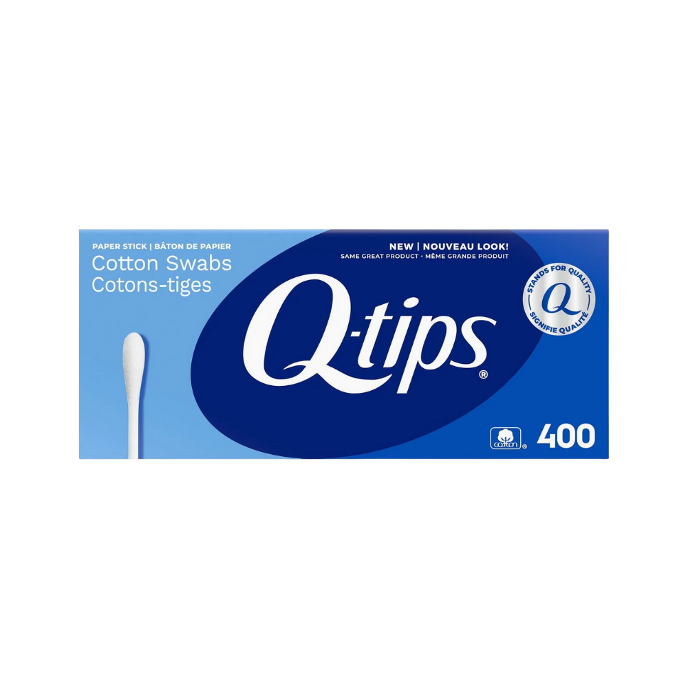 Qtips Cotton Swabs 400pc