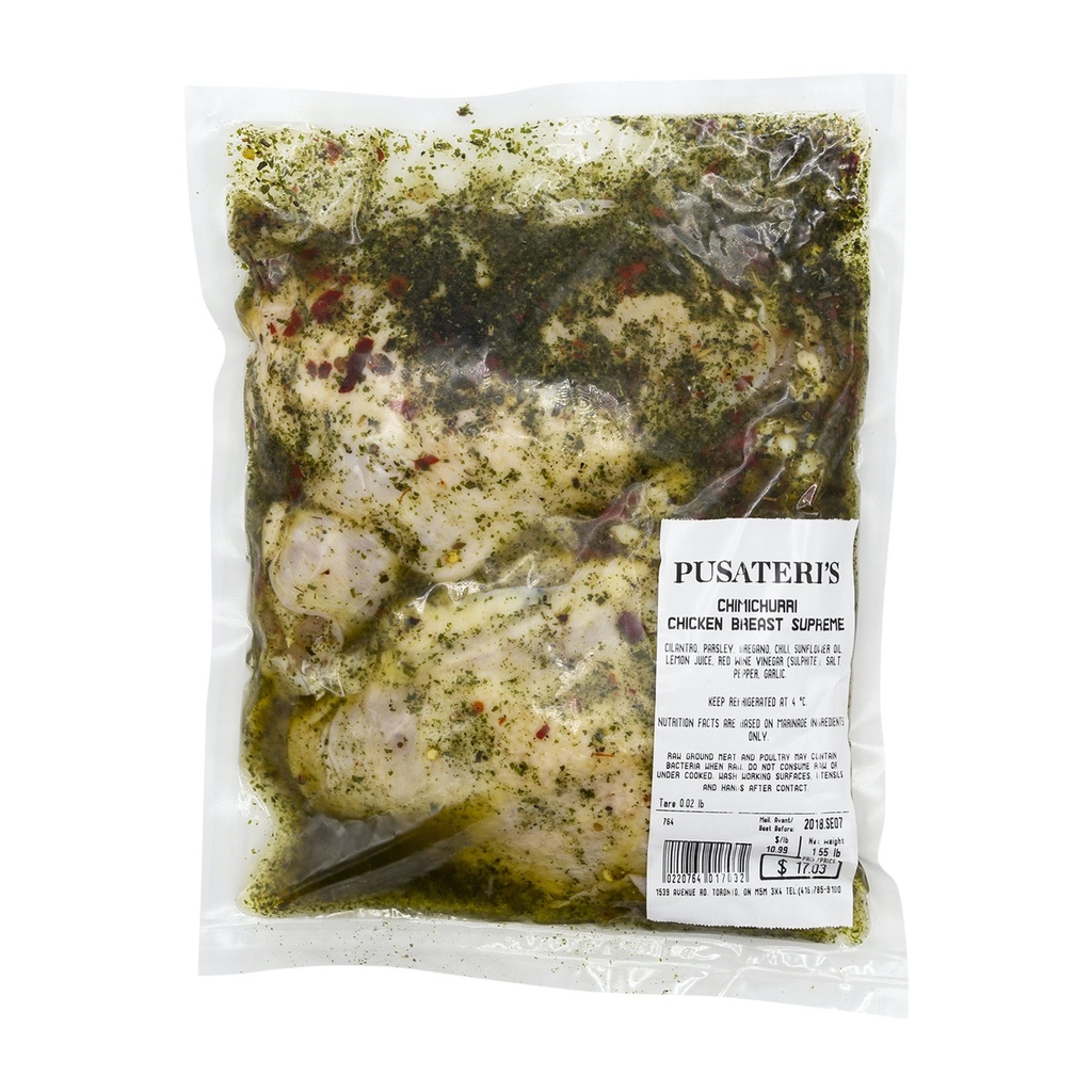 Boneless Supreme Chicken Breast Chimichurri Style 1.5lb