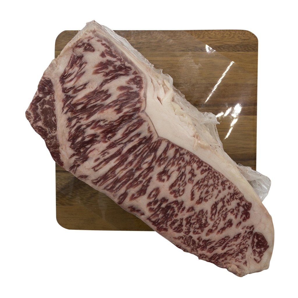 Beef New York Striploin Steak Wagyu Kobe Style 1lb
