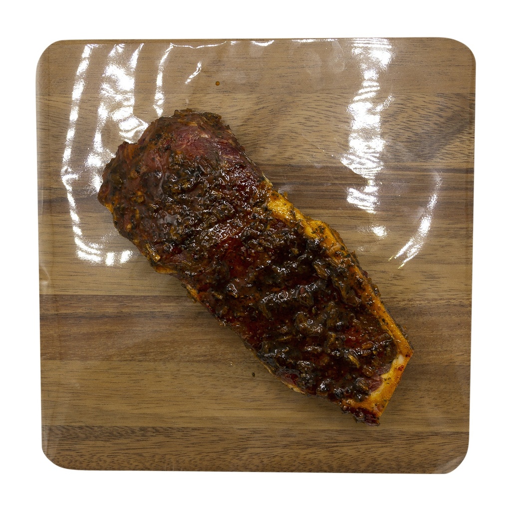 Beef New York Striploin Steaks Roadhouse Style 1.1lb