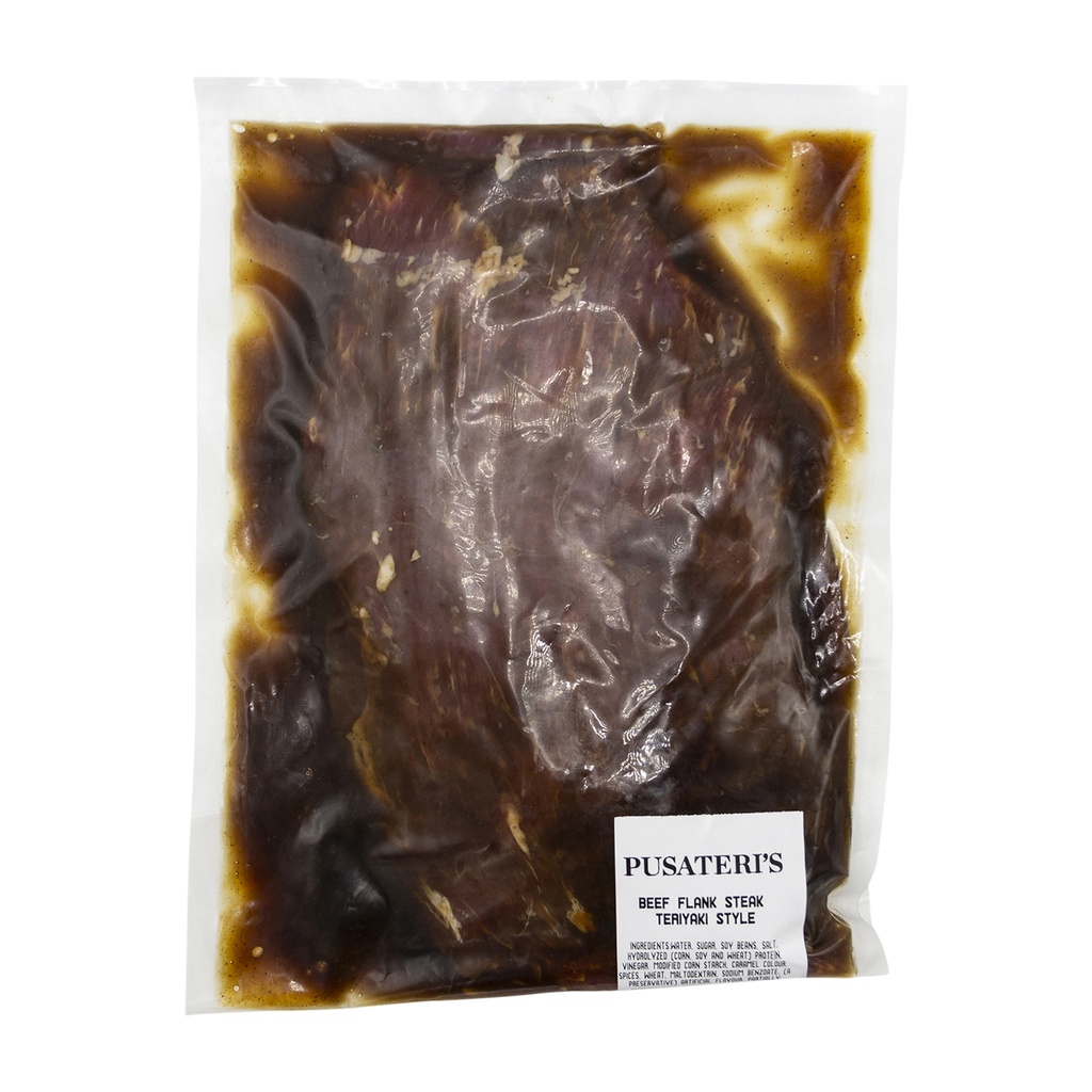 Ready-To-Cook Teriyaki Beef Flank Steaks 1.75lb