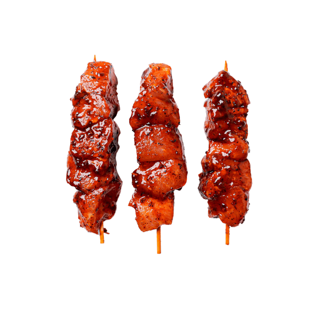 PORK SOUVLAKI AMERICANO