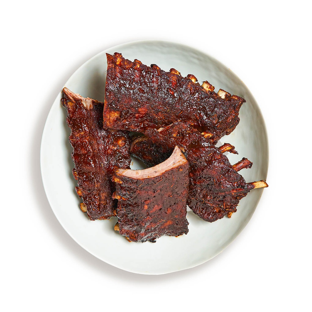 Bbq Baby Back Pork Ribs 0.39lb