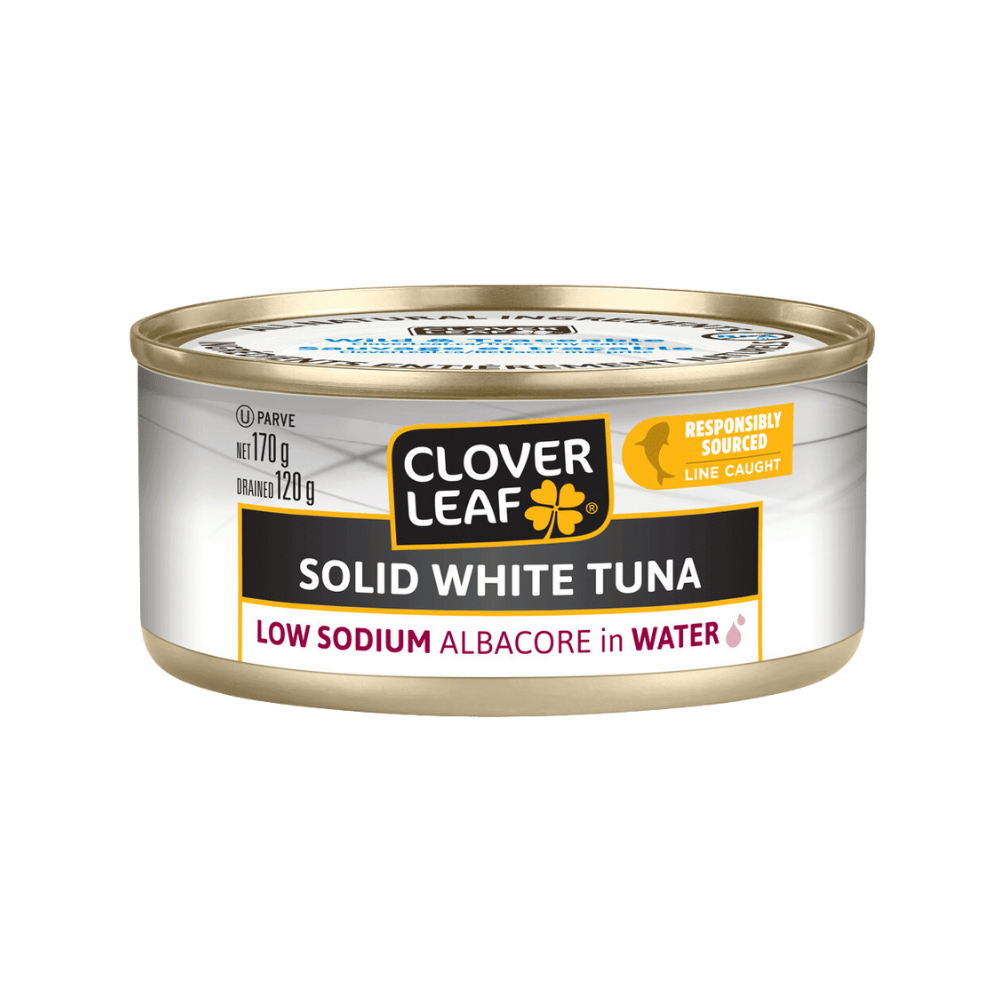 CLOVERLEAF LOW SODIUM WHITE TU