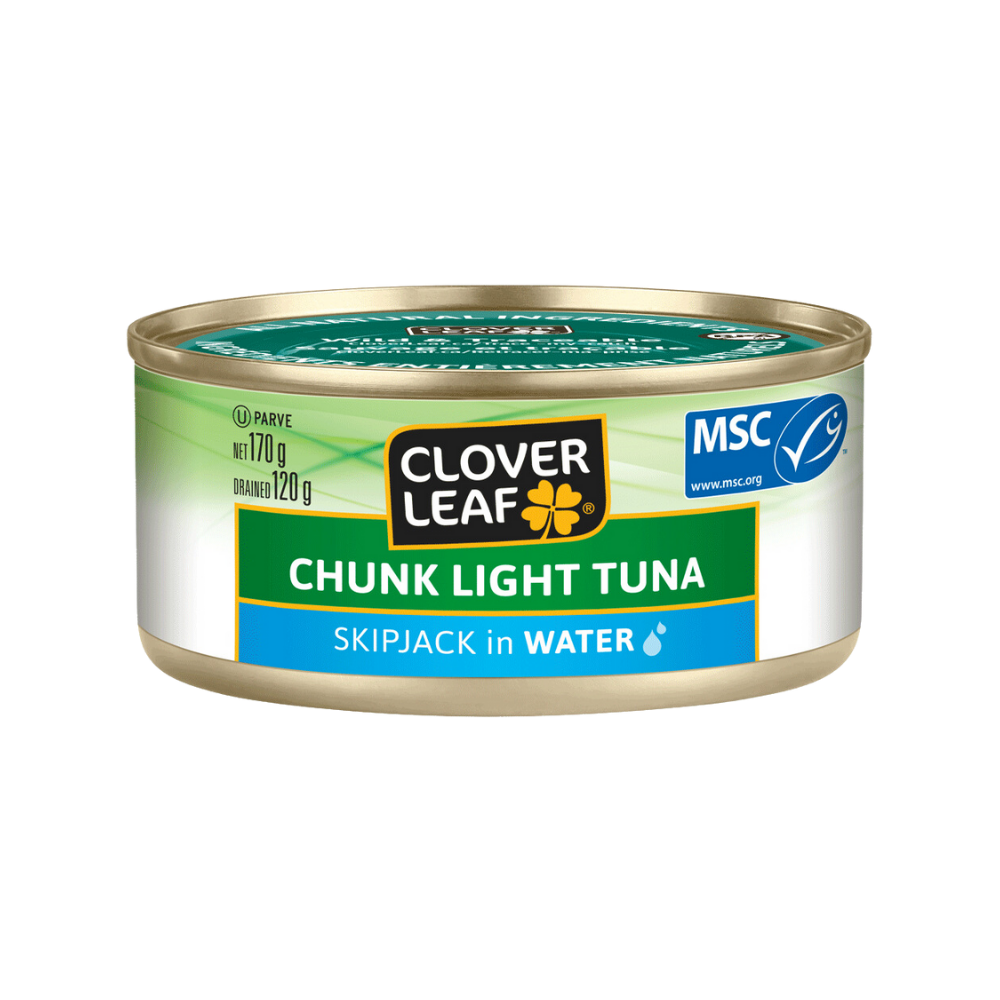 Cloverleaf Light Skipjack Tuna Chunk In Water 170G