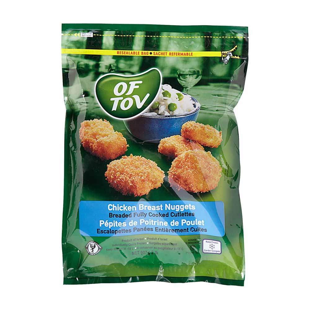 Of Tov Chicken Breast Nuggets 907G