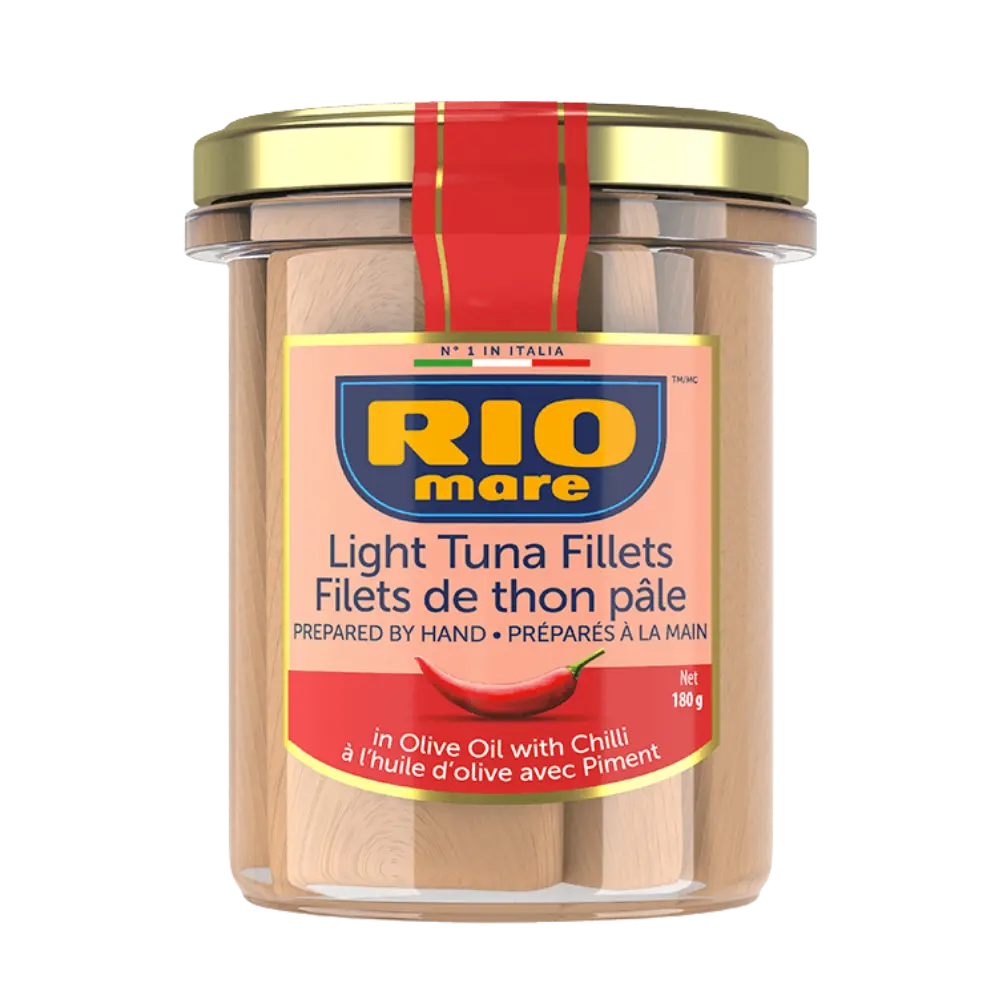 Rio Mare Tuna Fillets With Chili 180G