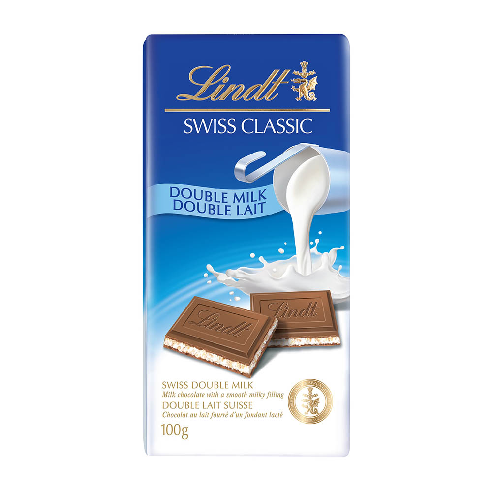 Lindt Double Milk Chocolate 100g