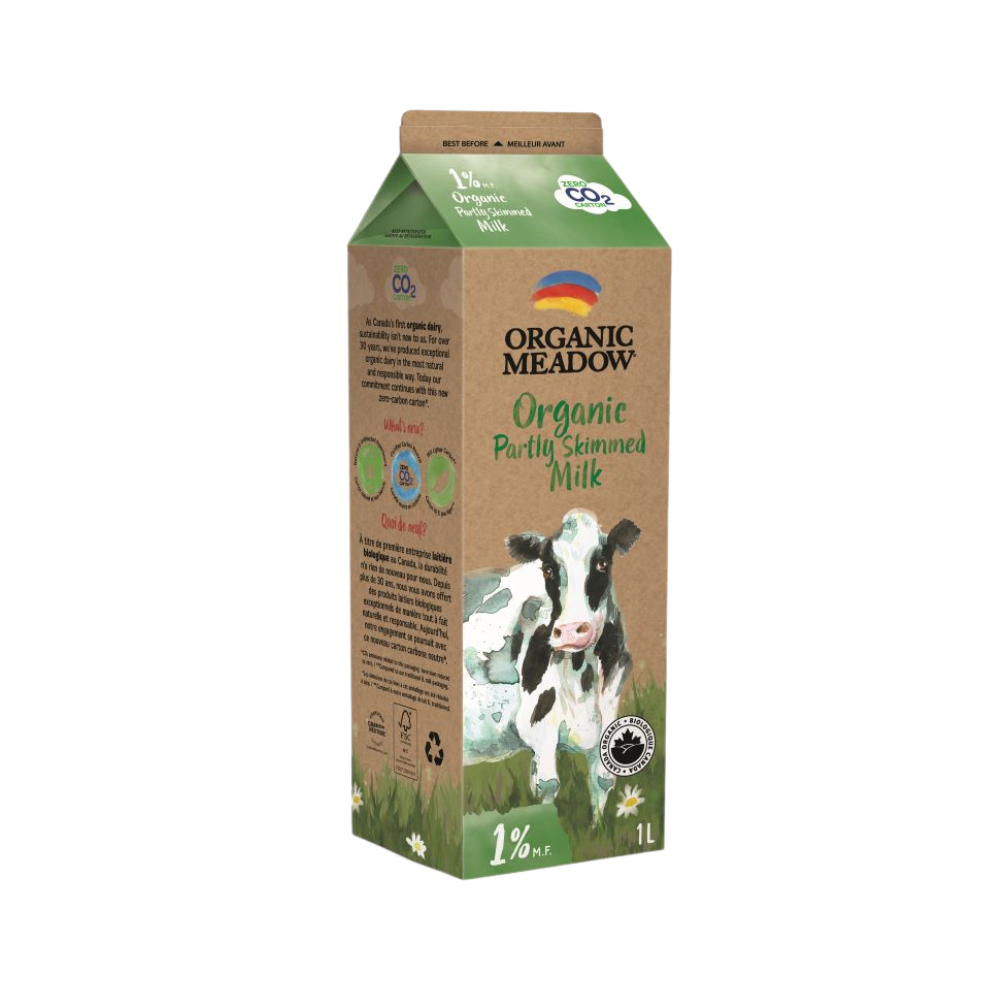Organic Meadow 2% Milk 1L