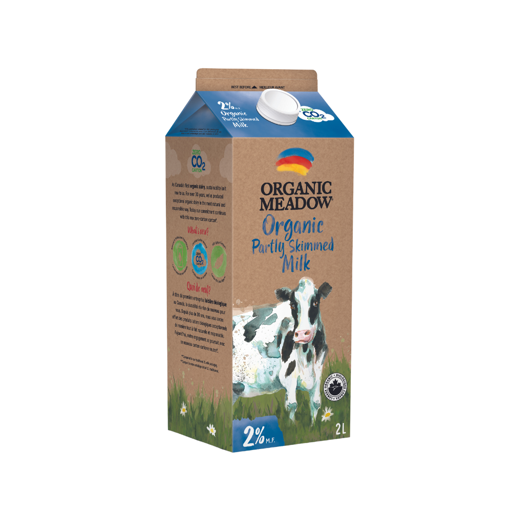 ORGANIC MEADOW 2% MILK 2L