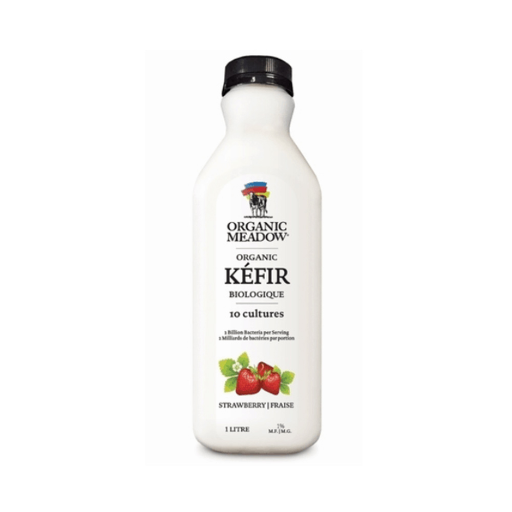 Organic Meadow Strawberry Kefir 1L