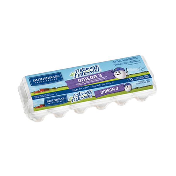 Burnbrae Omega3 Eggs 12Pk