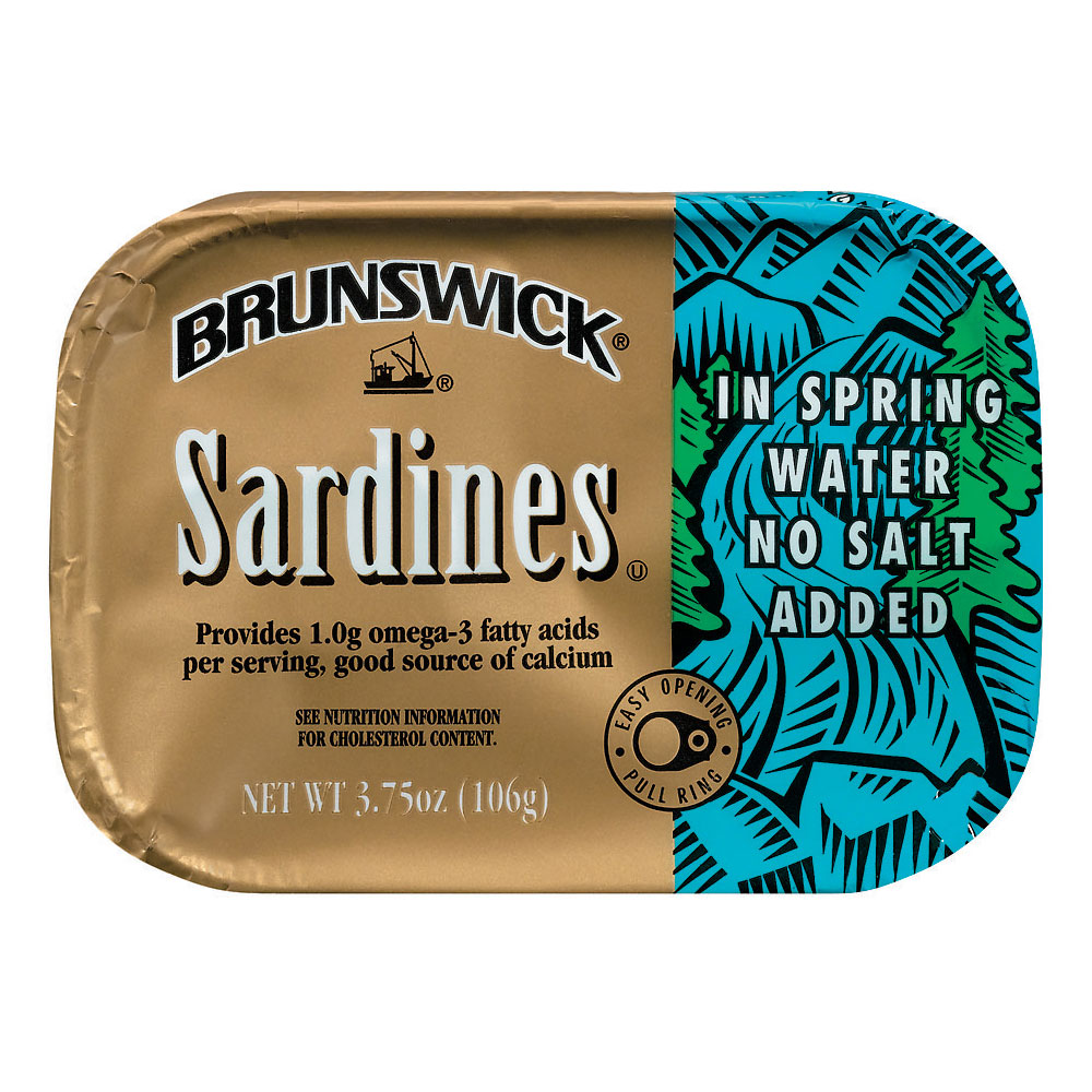Brunswick Sardines In Water 106G