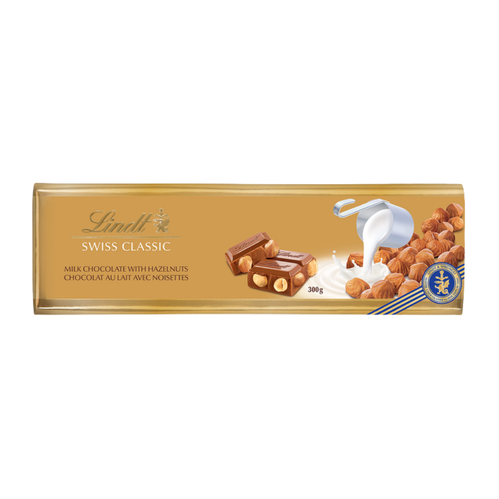 Lindt Swiss Classic Hazelnut 300g