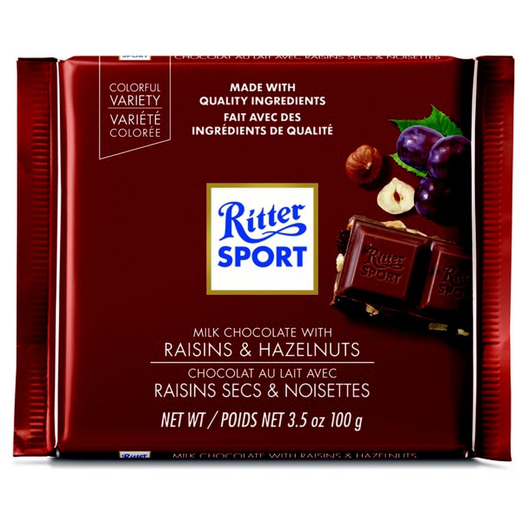 RITTER RAISIN AND HAZELNUT