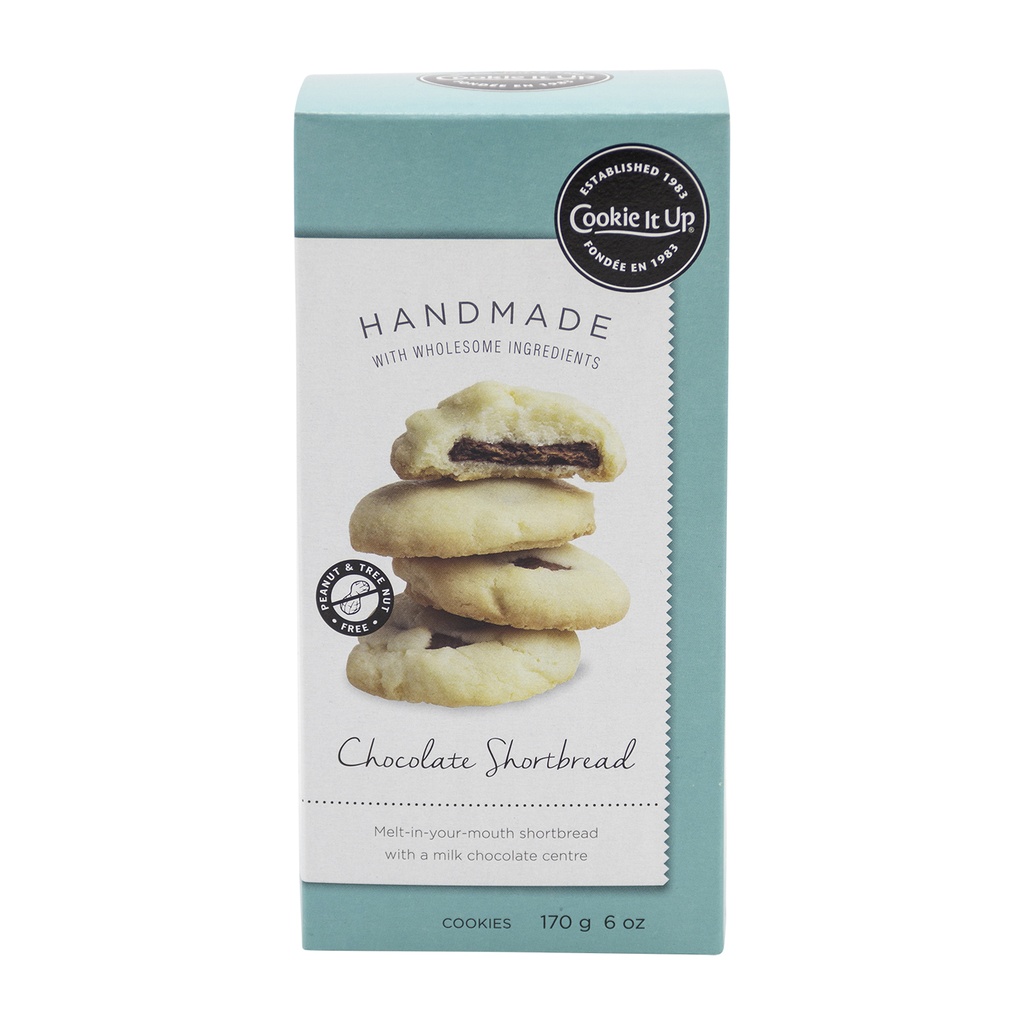 Cookie It Up Handmade Chocolate Shortbread 170G