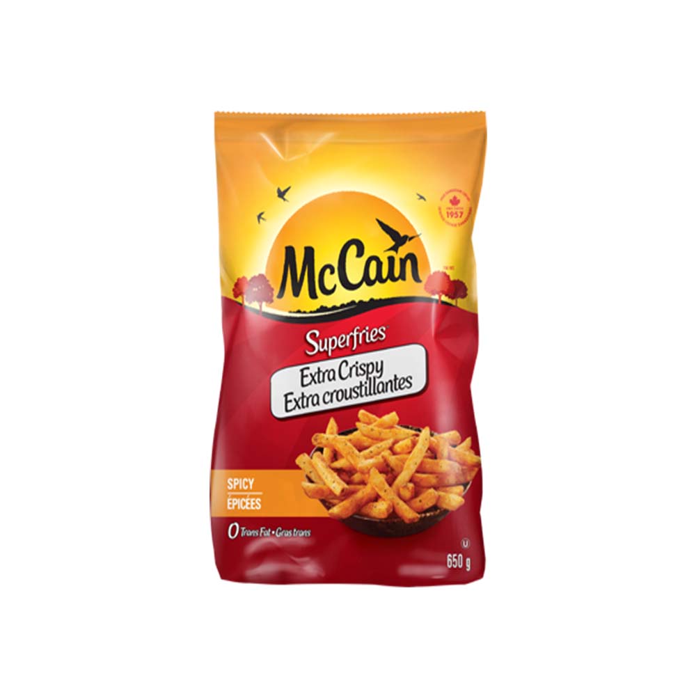 Mccain Extra Cripsy Straight Cut 650G