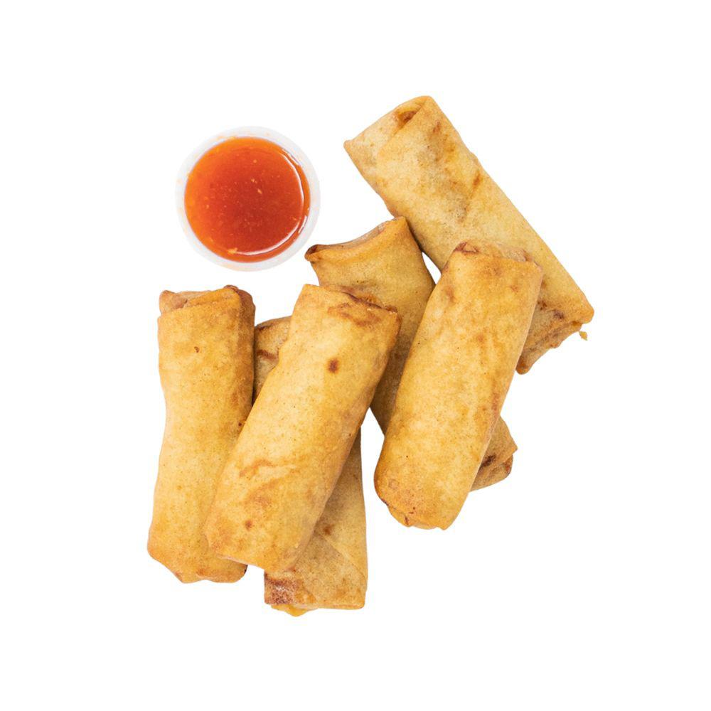 Shrimp Spring Rolls With Dip 6pc