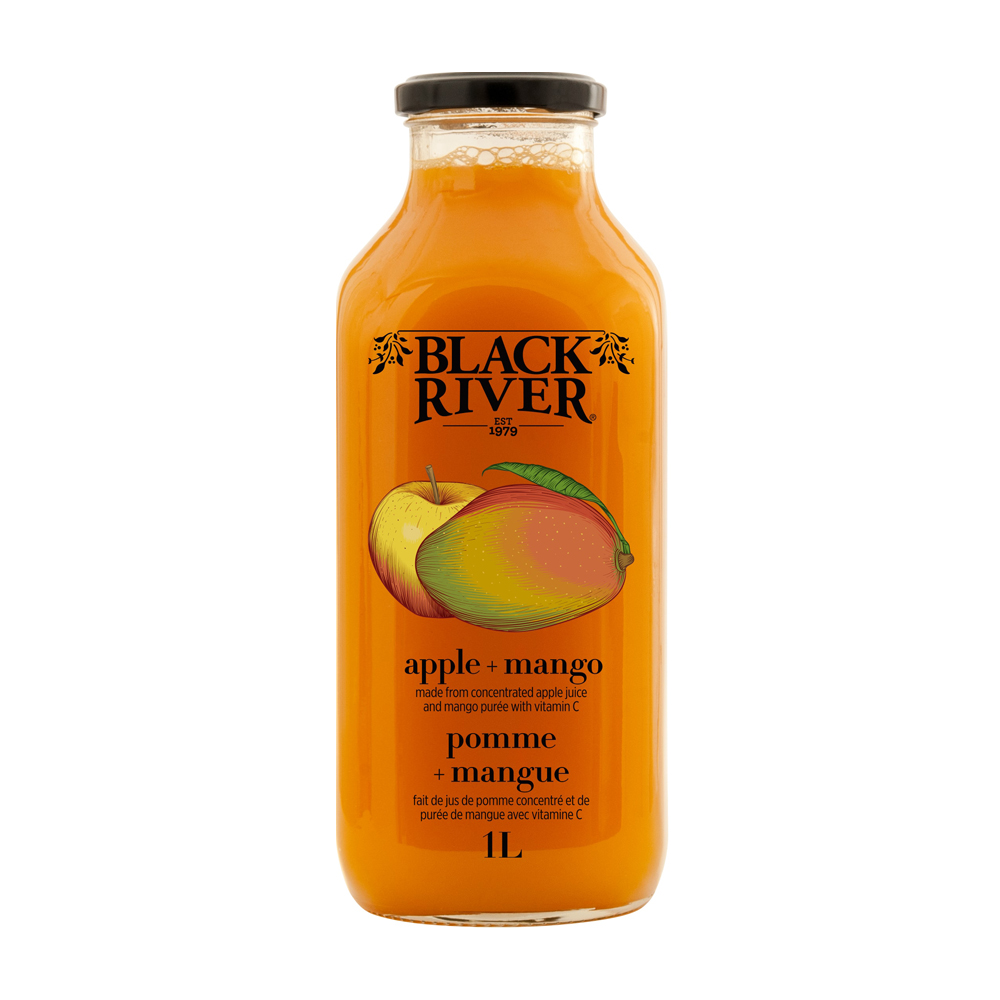 Black River Apple + Mango 1L