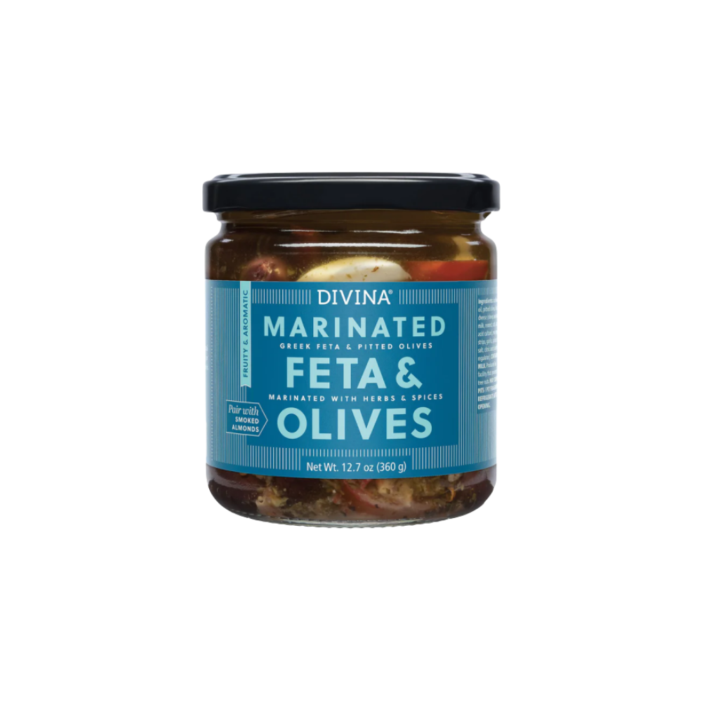Divina Olives Feta Cheese 375ml