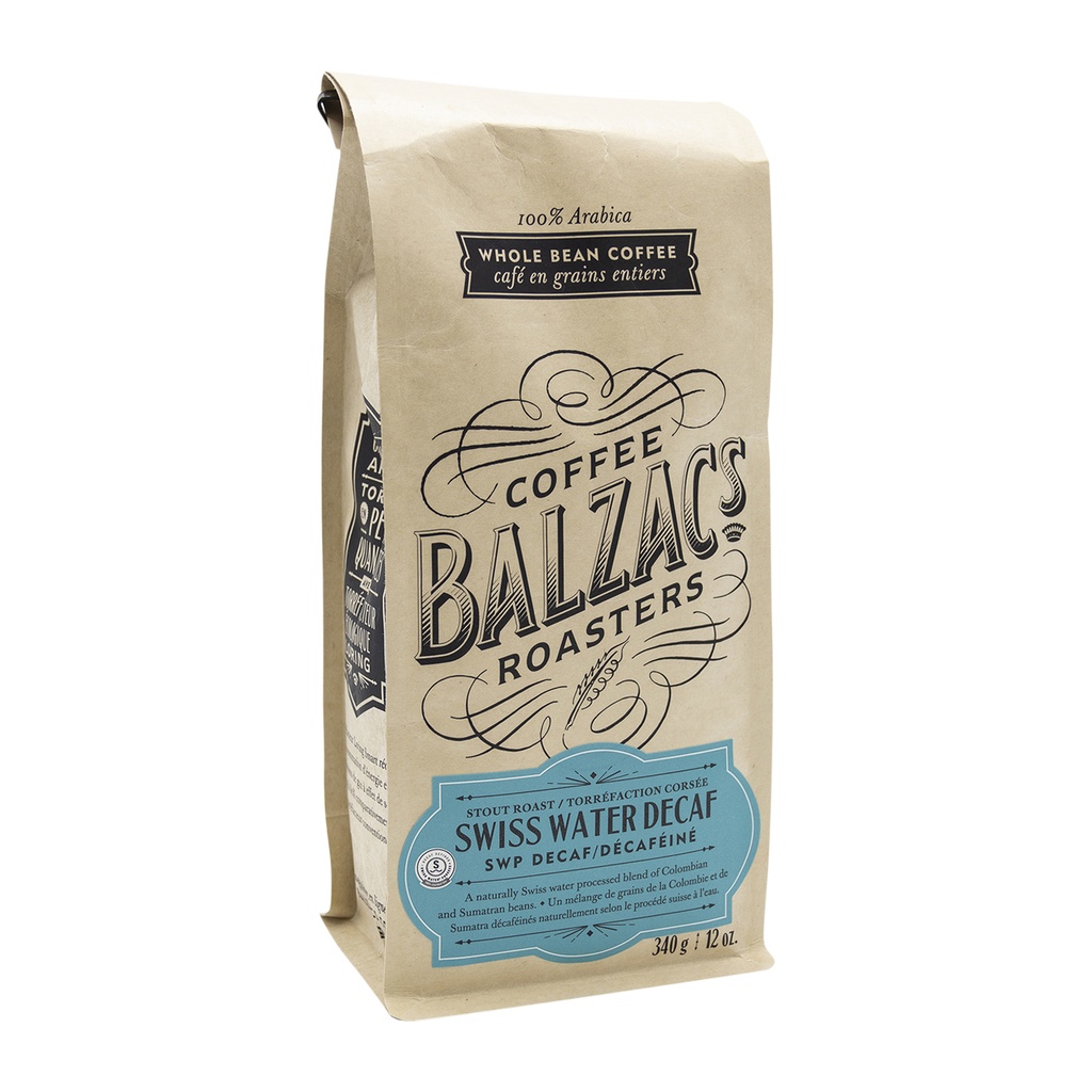 Balzac's Stout Roast Swiss Water Decaf 340G