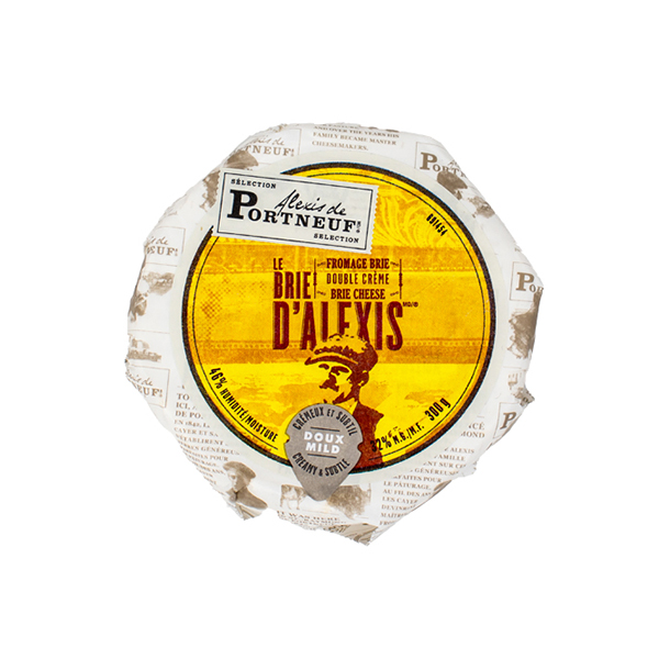 Alexis De Portneuf Brie Double Cream Cheese 0.45lb