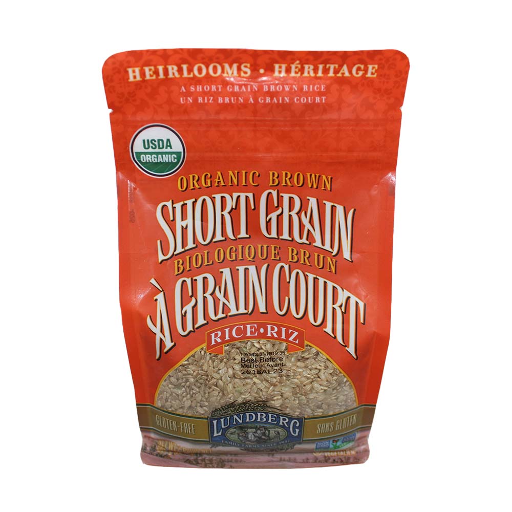 Lundberg Brown Short Grain Rice 907G
