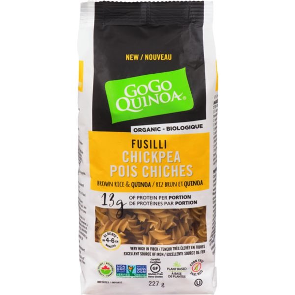 ORGANIC CHICKPEA FUSILLI