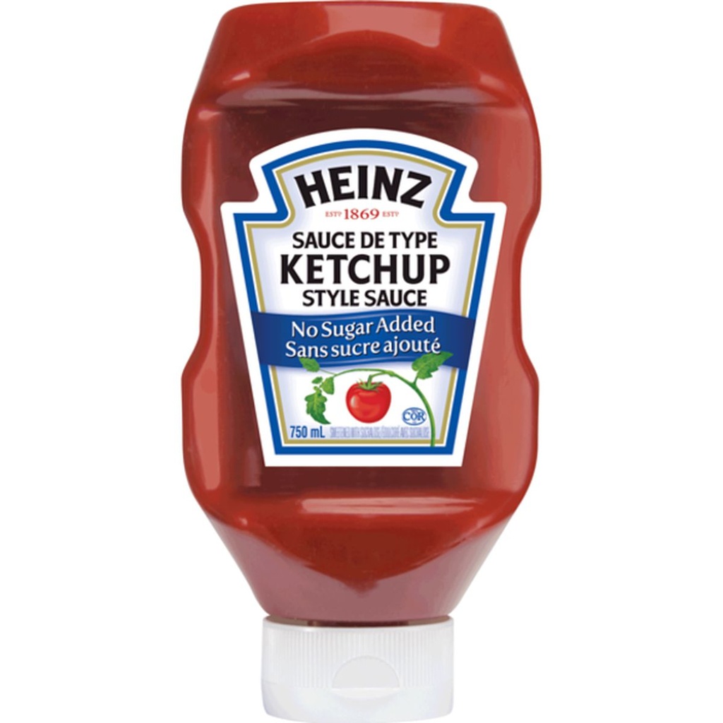 Heinz Reduced Sugar Ketchup 750Ml