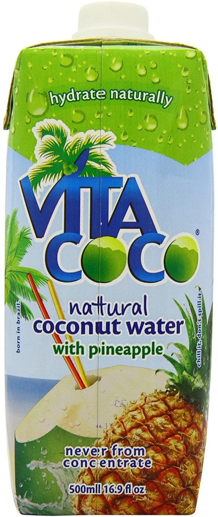 Vita Coco Coconut Water Pineapple 500Ml