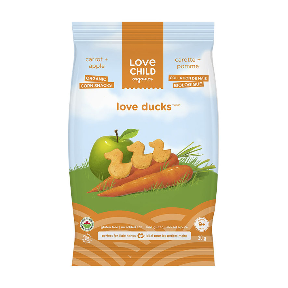Love Child Organics Love Ducks Carrot And Apple 30g