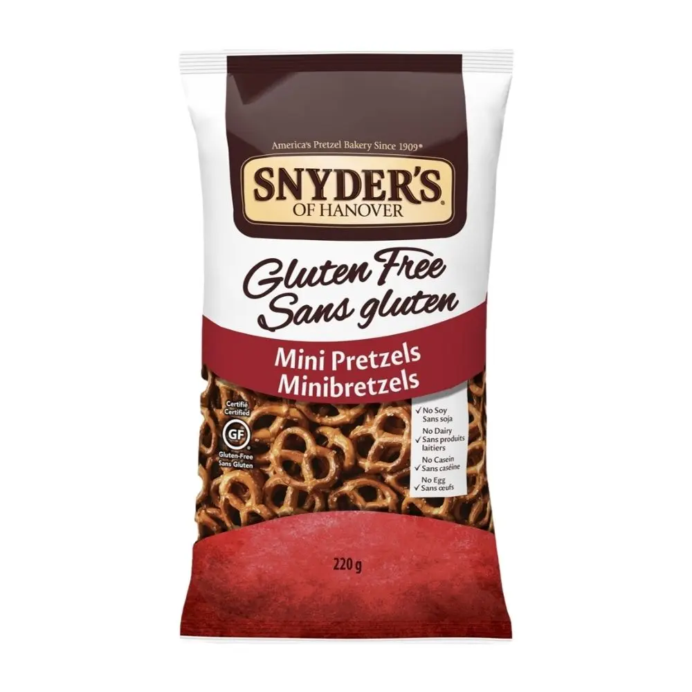 Snyder's Of Hanover Gluten Free Mini Pretzels 220G