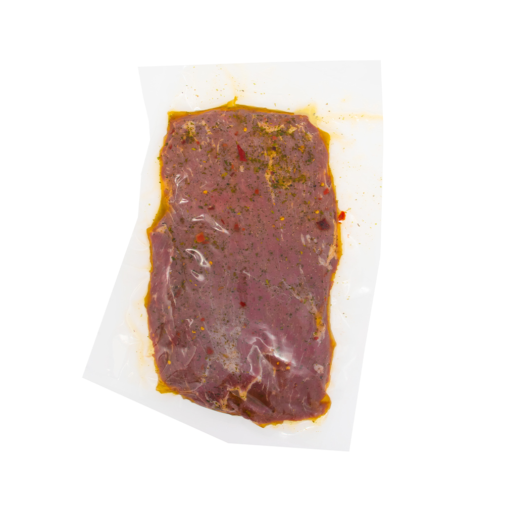 BEEF FLANK STEAK CHIMICHURRI STYLE