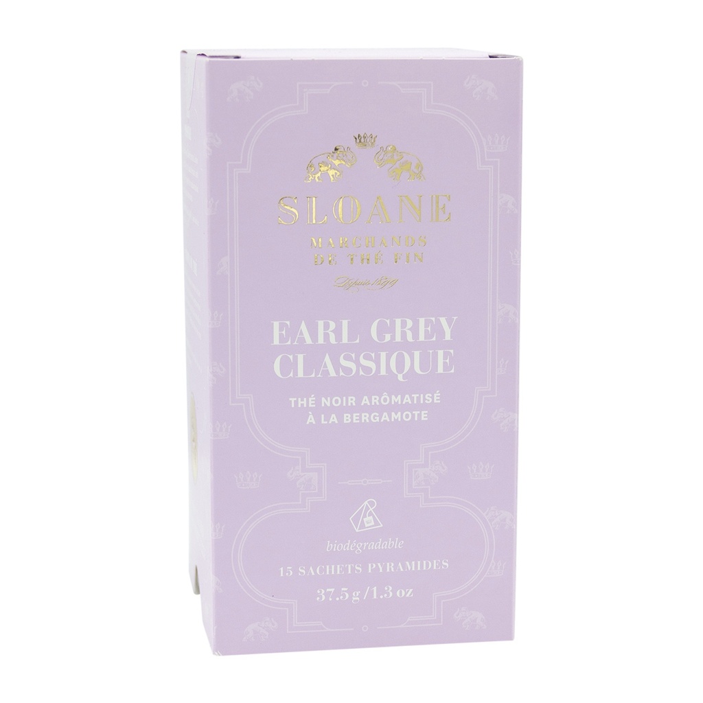SLOANE EARL GREY CLASSIC RETAIL SACHET BOX